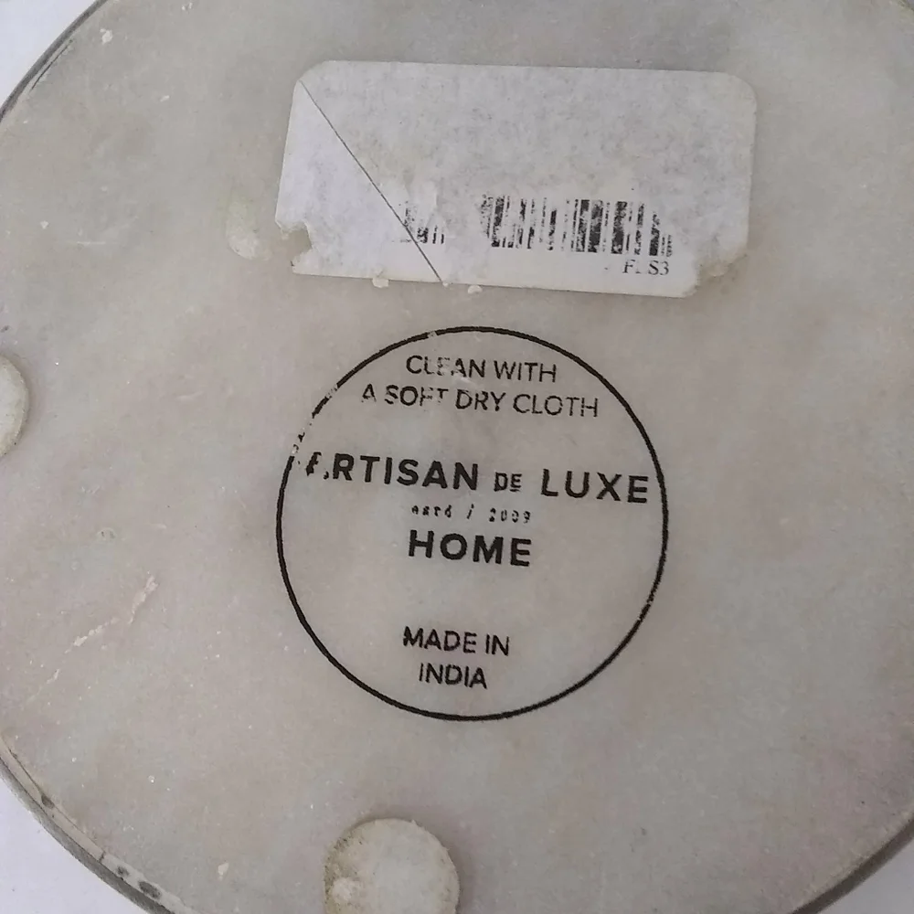 ARTISIAN De LUXE Coasters White Granite Marble 4